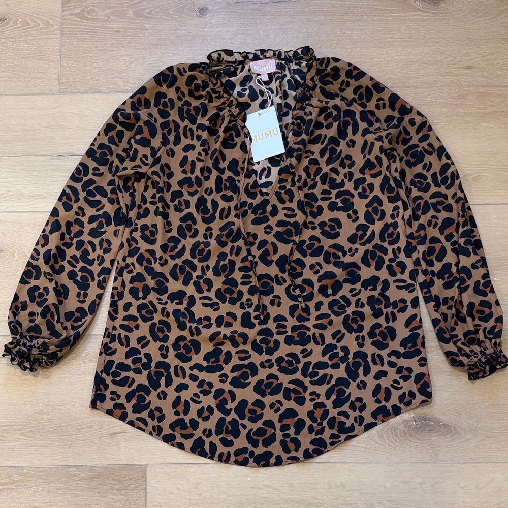 Show Me Your Mumu Charlene Cheetah Tunic
